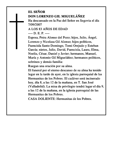 DON LORENZO GIL MIGUELÁÑEZ