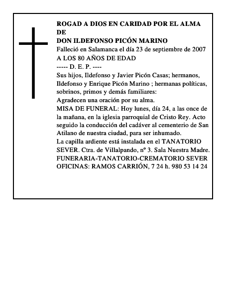DON ILDEFONSO PICÓN MARINO