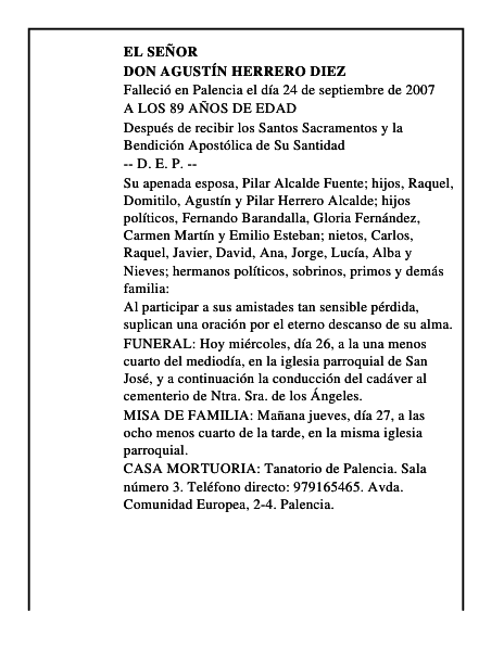 DON AGUSTÍN HERRERO DIEZ