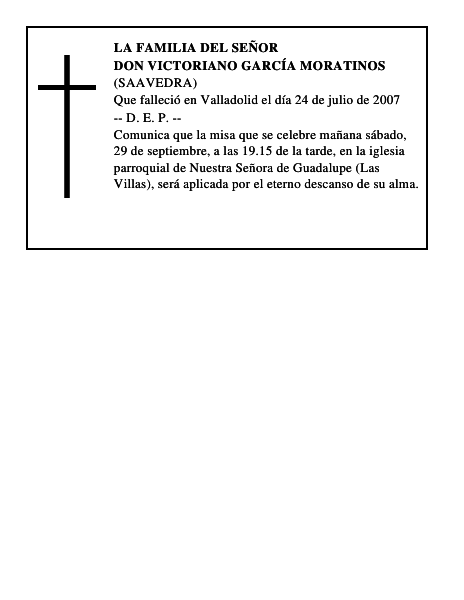 DON VICTORIANO GARCÍA MORATINOS