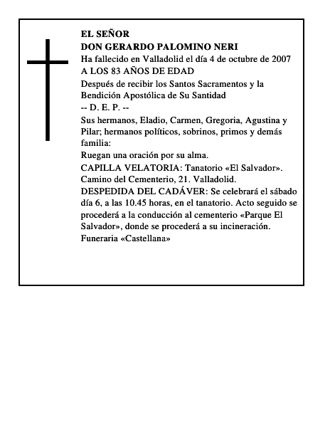 DON GERARDO PALOMINO NERI