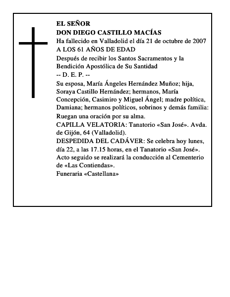 DON DIEGO CASTILLO MACÍAS