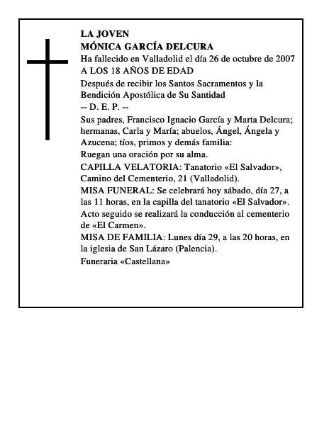 MÓNICA GARCÍA DELCURA
