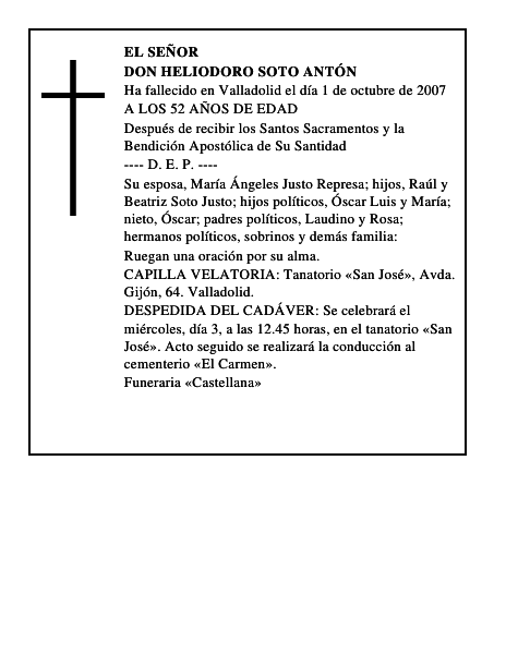 DON HELIODORO SOTO ANTÓN