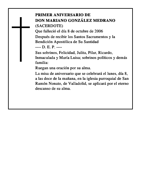 DON MARIANO GONZÁLEZ MEDRANO