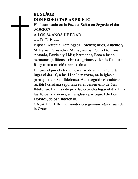 DON PEDRO TAPIAS PRIETO