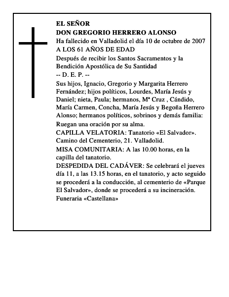 DON GREGORIO HERRERO ALONSO