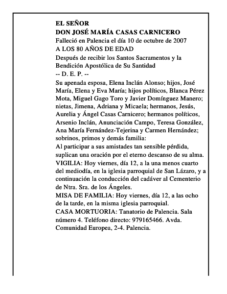 DON JOSÉ MARÍA CASAS CARNICERO