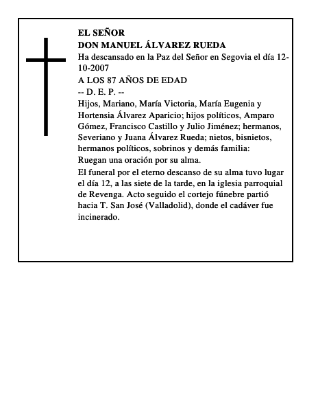 DON MANUEL ÁLVAREZ RUEDA