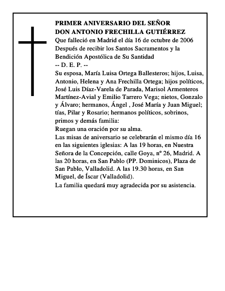 DON ANTONIO FRECHILLA GUTIÉRREZ