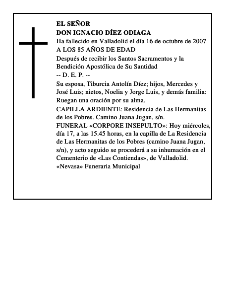 DON IGNACIO DÍEZ ODIAGA