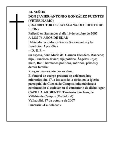 DON JAVIER-ANTONIO GONZÁLEZ FUENTES