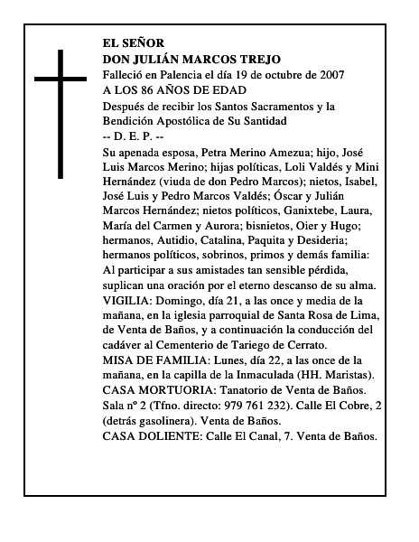 DON JULIÁN MARCOS TREJO