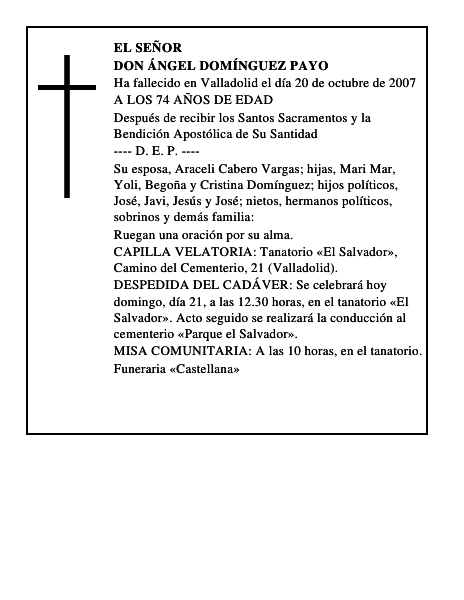 DON ÁNGEL DOMÍNGUEZ PAYO