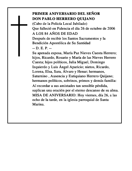 DON PABLO HERRERO QUIJANO