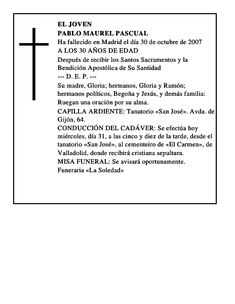 PABLO MAUREL PASCUAL