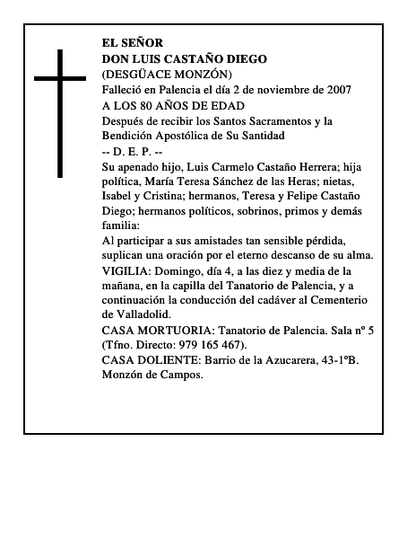 DON LUIS CASTAÑO DIEGO
