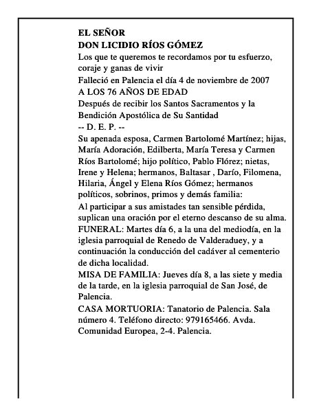 DON LICIDIO RÍOS GÓMEZ