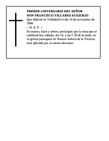 DON FRANCISCO VILLARES SANJURJO
