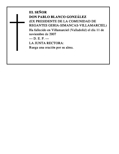 DON PABLO BLANCO GONZÁLEZ