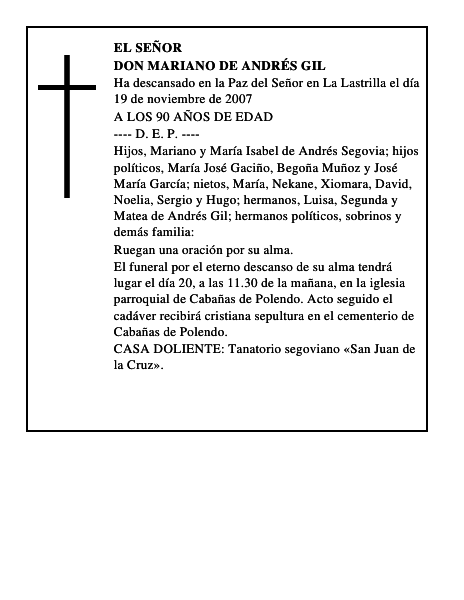 DON MARIANO DE ANDRÉS GIL