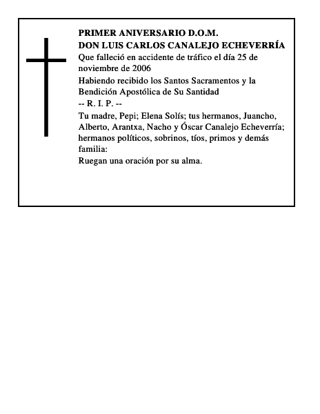DON LUIS CARLOS CANALEJO ECHEVERRÍA