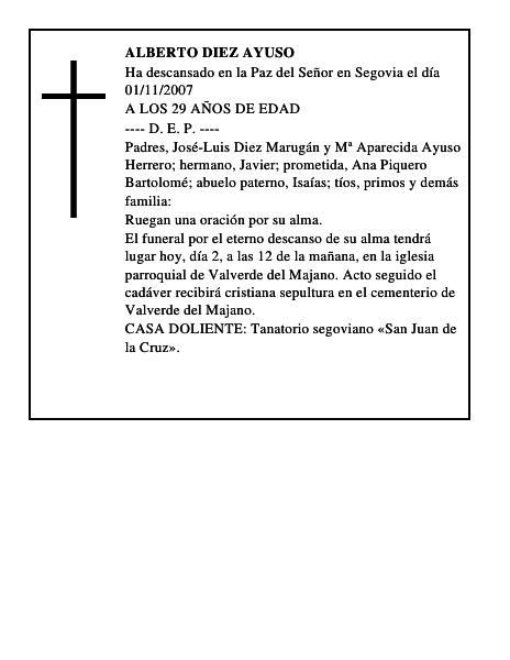ALBERTO DIEZ AYUSO