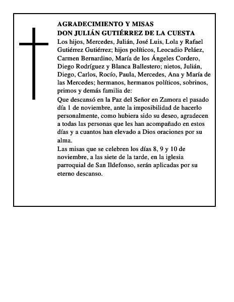 DON JULIÁN GUTIÉRREZ DE LA CUESTA