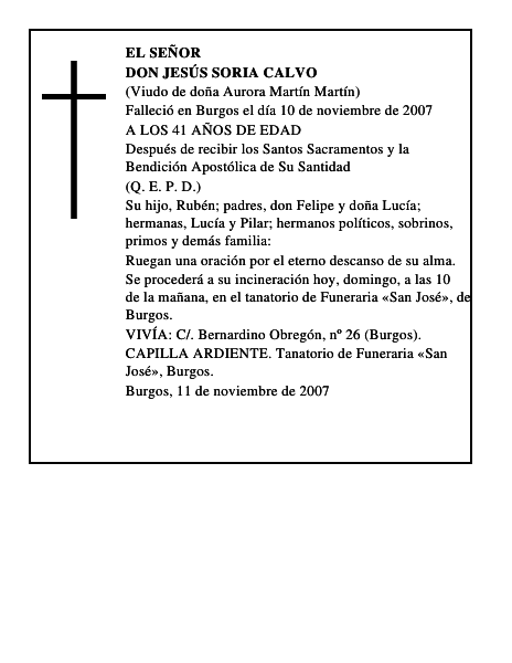 DON JESÚS SORIA CALVO