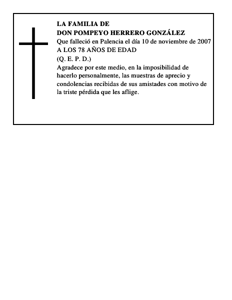 DON POMPEYO HERRERO GONZÁLEZ