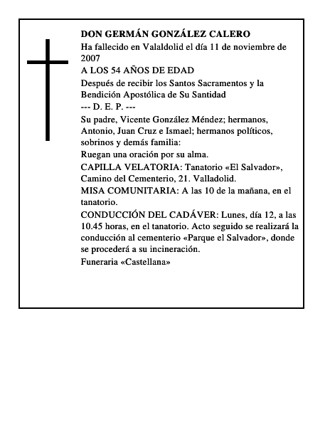 DON GERMÁN GONZÁLEZ CALERO