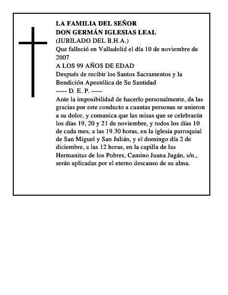 DON GERMÁN IGLESIAS LEAL