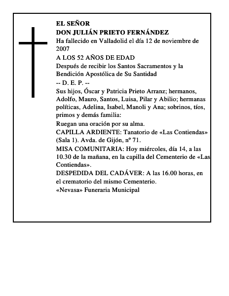 DON JULIÁN PRIETO FERNÁNDEZ