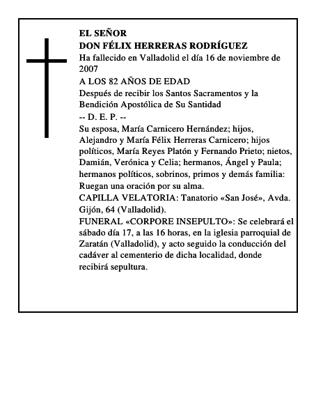 DON FÉLIX HERRERAS RODRÍGUEZ