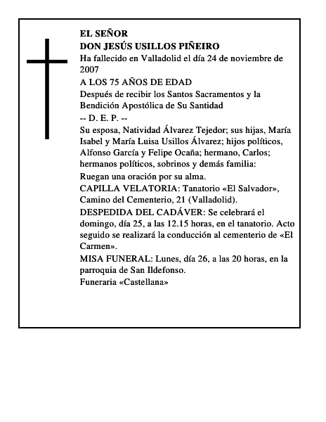 DON JESÚS USILLOS PIÑEIRO