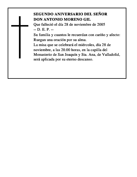 DON ANTONIO MORENO GIL