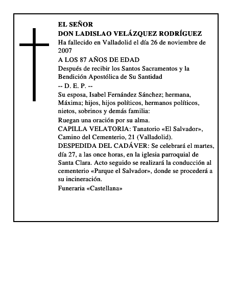 DON LADISLAO VELÁZQUEZ RODRÍGUEZ