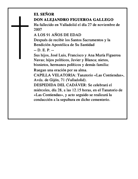 DON ALEJANDRO FIGUEROA GALLEGO