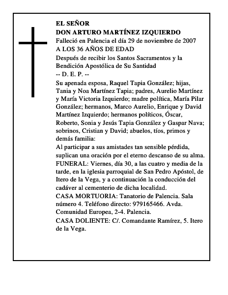 DON ARTURO MARTÍNEZ IZQUIERDO