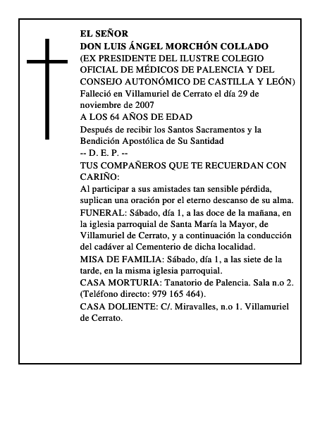 DON LUIS ÁNGEL MORCHÓN COLLADO