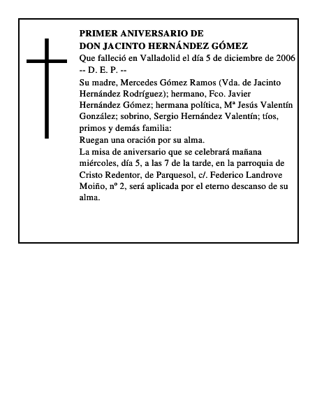 DON JACINTO HERNÁNDEZ GÓMEZ