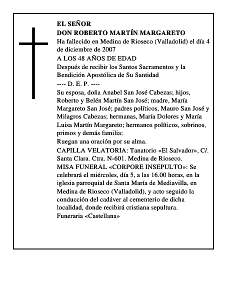 DON ROBERTO MARTÍN MARGARETO