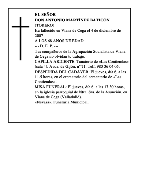 DON ANTONIO MARTÍNEZ BATICÓN