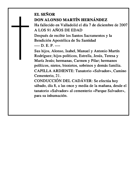 DON ALONSO MARTÍN HERNÁNDEZ
