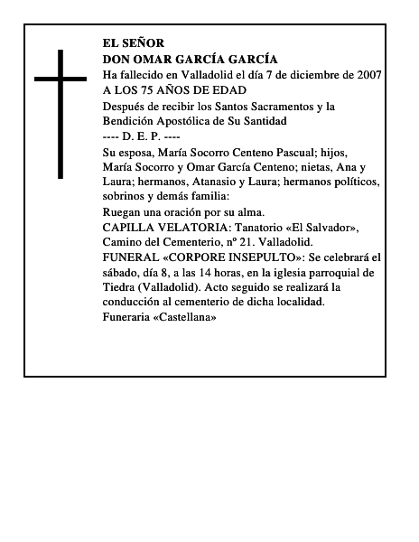 DON OMAR GARCÍA GARCÍA