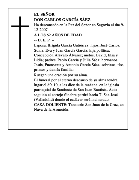 DON CARLOS GARCÍA SÁEZ