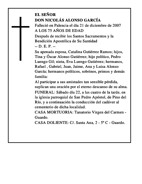 DON NICOLÁS ALONSO GARCÍA