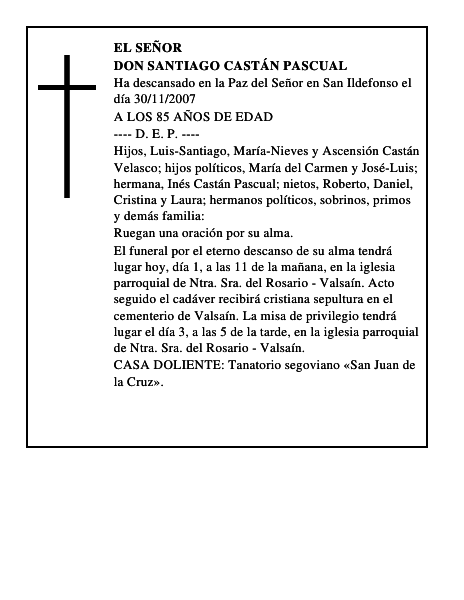 DON SANTIAGO CASTÁN PASCUAL