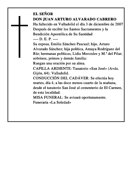 DON JUAN ARTURO ALVARADO CABRERO