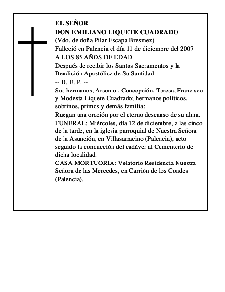 DON EMILIANO LIQUETE CUADRADO